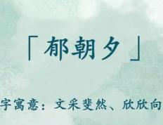 出自诗词中温文尔雅独具特色女孩名字、风度翩翩的男孩名字